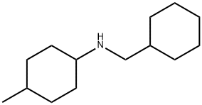 Cyclohexanemethanamine, N-(4-methylcyclohexyl)- Structure