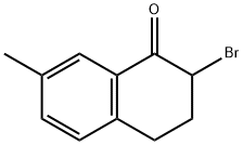 1(2H)-Naphthalenone, 2-bromo-3,4-dihydro-7-methyl- 구조식 이미지
