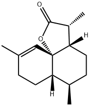 2H-Naphtho[8a,1-b]furan-2-one, 3,3a,4,5,6,6a,7,8-octahydro-3,6,9-trimethyl-, (3R,3aS,6R,6aS,10aS)- Structure