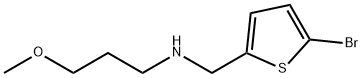 2-Thiophenemethanamine, 5-bromo-N-(3-methoxypropyl)- Structure