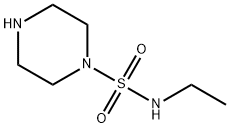 1-Piperazinesulfonamide, N-ethyl- Structure