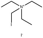 Ethanaminium, N,N-diethyl-N-(iodomethyl)-, iodide (1:1) Structure