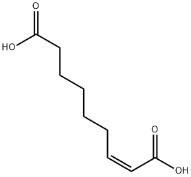 (Z)-2-Nonenedioic Acid Structure