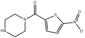 Methanone, (5-nitro-2-thienyl)-1-piperazinyl- 구조식 이미지