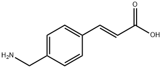 2-Propenoic acid, 3-[4-(aminomethyl)phenyl]-, (E)- (9CI) Structure