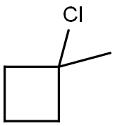 Cyclobutane, 1-chloro-1-methyl- 구조식 이미지