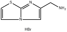 Imidazo[2,1-b]thiazole-6-methanamine, hydrobromide (1:1) Structure