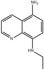 N8-Ethylquinoline-5,8-diamine Structure