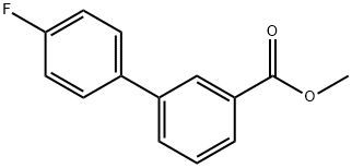 [1,1'-Biphenyl]-3-carboxylic acid, 4'-fluoro-, methyl ester Structure