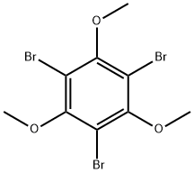 Benzene, 1,3,5-tribromo-2,4,6-trimethoxy- Structure