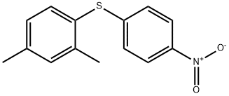 Benzene, 2,4-dimethyl-1-[(4-nitrophenyl)thio]- 구조식 이미지