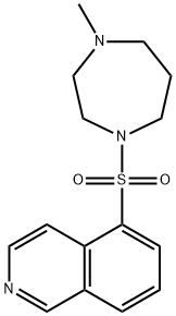 Isoquinoline, 5-[(hexahydro-4-methyl-1H-1,4-diazepin-1-yl)sulfonyl]- Structure