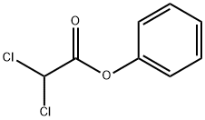 Acetic acid, 2,2-dichloro-, phenyl ester Structure