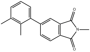 1H-Isoindole-1,3(2H)-dione, 5-(2,3-dimethylphenyl)-2-methyl- Structure