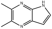 5H-Pyrrolo[2,3-b]pyrazine, 2,3-dimethyl- 구조식 이미지