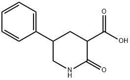 3-Piperidinecarboxylic acid, 2-oxo-5-phenyl- 구조식 이미지