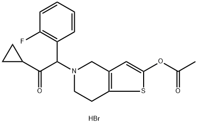 Prasugrel hydrobroMide Structure