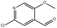 2-Chloro-5-methoxy-pyridine-4-carbaldehyde 구조식 이미지