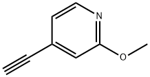 Pyridine, 4-ethynyl-2-methoxy- Structure