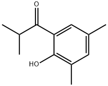 1-Propanone, 1-(2-hydroxy-3,5-dimethylphenyl)-2-methyl- 구조식 이미지