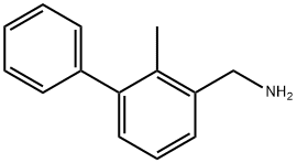 [1,1'-Biphenyl]-3-methanamine, 2-methyl- 구조식 이미지