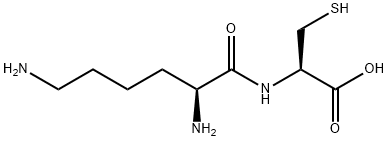 L-Cysteine, L-lysyl- Structure