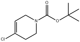 1-N-Boc-3,6-Dihydro-2H-4-chloropyridine Structure