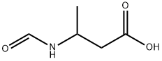 Butanoic acid, 3-(formylamino)- 구조식 이미지