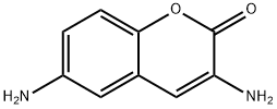 2H-1-Benzopyran-2-one, 3,6-diamino- Structure