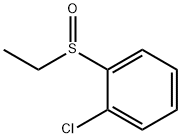 Benzene, 1-chloro-2-(ethylsulfinyl)- 구조식 이미지