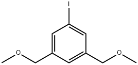 Benzene, 1-iodo-3,5-bis(methoxymethyl)- Structure