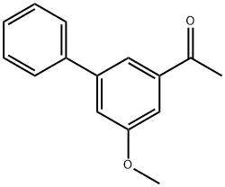 Ethanone, 1-(5-methoxy[1,1'-biphenyl]-3-yl)- Structure