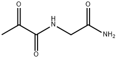 Propanamide, N-(2-amino-2-oxoethyl)-2-oxo- Structure