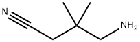 Butanenitrile, 4-amino-3,3-dimethyl- 구조식 이미지