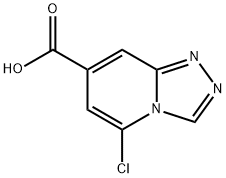 5-chloro-[1,2,4]triazolo[4,3-a]pyridine-7-carboxylic acid Structure
