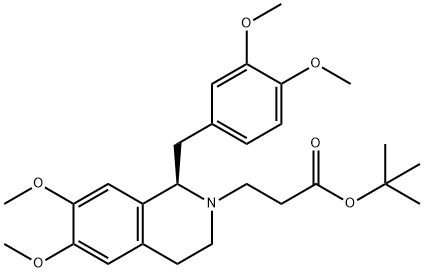 (R)-tert-Butyl-N-butanoate Norlaudanosine Oxalate 구조식 이미지