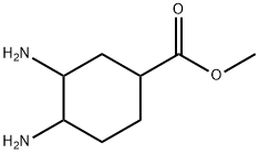 Cyclohexanecarboxylic acid, 3,4-diamino-, methyl ester Structure