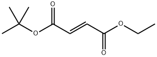2-Butenedioic acid (2E)-, 1-(1,1-dimethylethyl) 4-ethyl ester, homopolymer 구조식 이미지