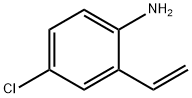 Benzenamine, 4-chloro-2-ethenyl- Structure