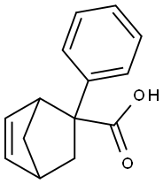 Bicyclo[2.2.1]hept-5-ene-2-carboxylic acid, 2-phenyl- Structure