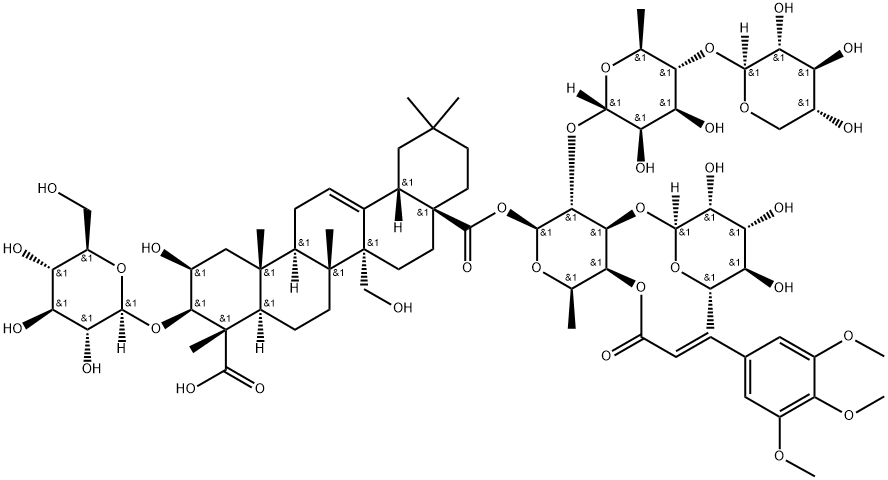 Onjisaponin Z Structure