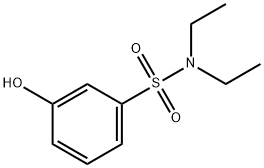 Benzenesulfonamide, N,N-diethyl-3-hydroxy- Structure