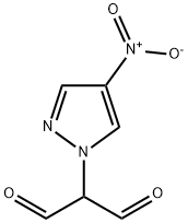 (4-nitro-1{H}-pyrazol-1-yl)malonaldehyde Structure