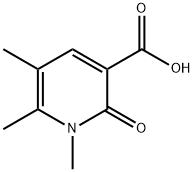 1,5,6-trimethyl-2-oxo-1,2-dihydro-3-pyridinecarboxylic acid(SALTDATA: FREE) Structure