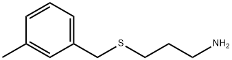 3-[(3-methylbenzyl)thio]-1-propanamine(SALTDATA: FREE) 구조식 이미지