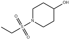 4-Piperidinol, 1-(ethylsulfonyl)- Structure