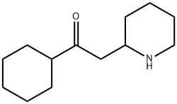 Ethanone, 1-cyclohexyl-2-(2-piperidinyl)- 구조식 이미지