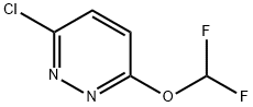 3-Chloro-6-(difluoromethoxy)pyridazine Structure