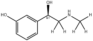 L-Phenylephrine-d5 구조식 이미지