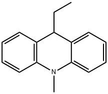 Acridine, 9-ethyl-9,10-dihydro-10-methyl- Structure